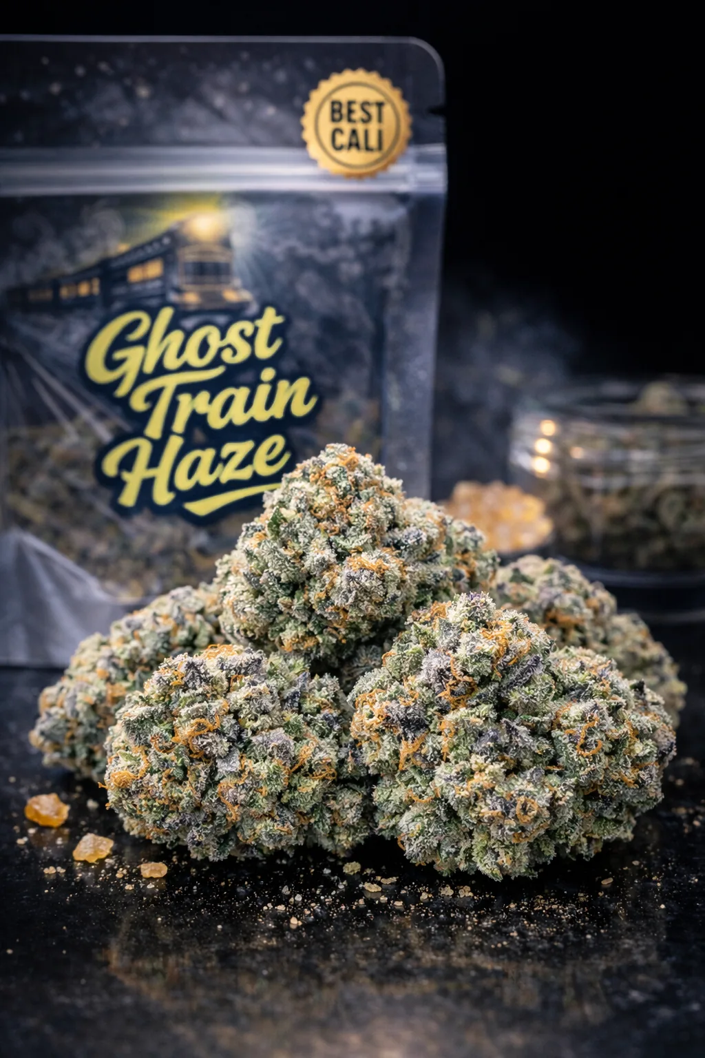 Ghost Train Haze Cali Weed CBD – Fleur Cali US